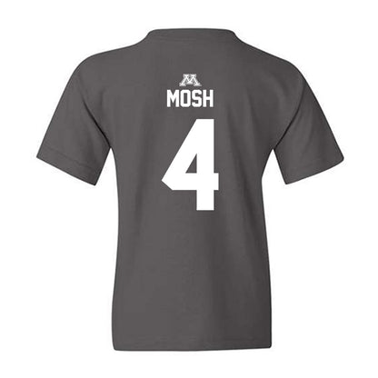 Minnesota - NCAA Baseball : Jack Mosh - Classic Shersey Youth T-Shirt-1