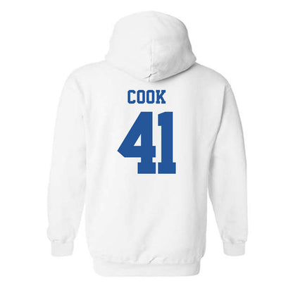 MTSU - NCAA Baseball : Calvin Cook - Replica Shersey Hooded Sweatshirt