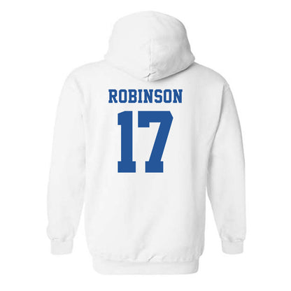 MTSU - NCAA Baseball : Ethan Robinson - Replica Shersey Hooded Sweatshirt-1