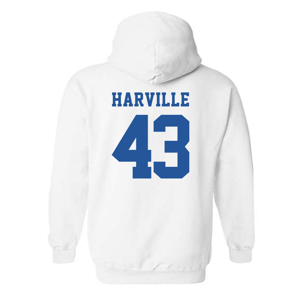 MTSU - NCAA Baseball : Ryder Harville - Replica Shersey Hooded Sweatshirt-1
