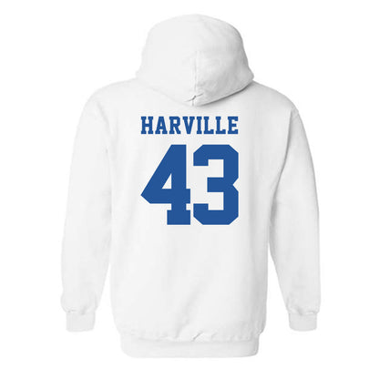 MTSU - NCAA Baseball : Ryder Harville - Replica Shersey Hooded Sweatshirt-1