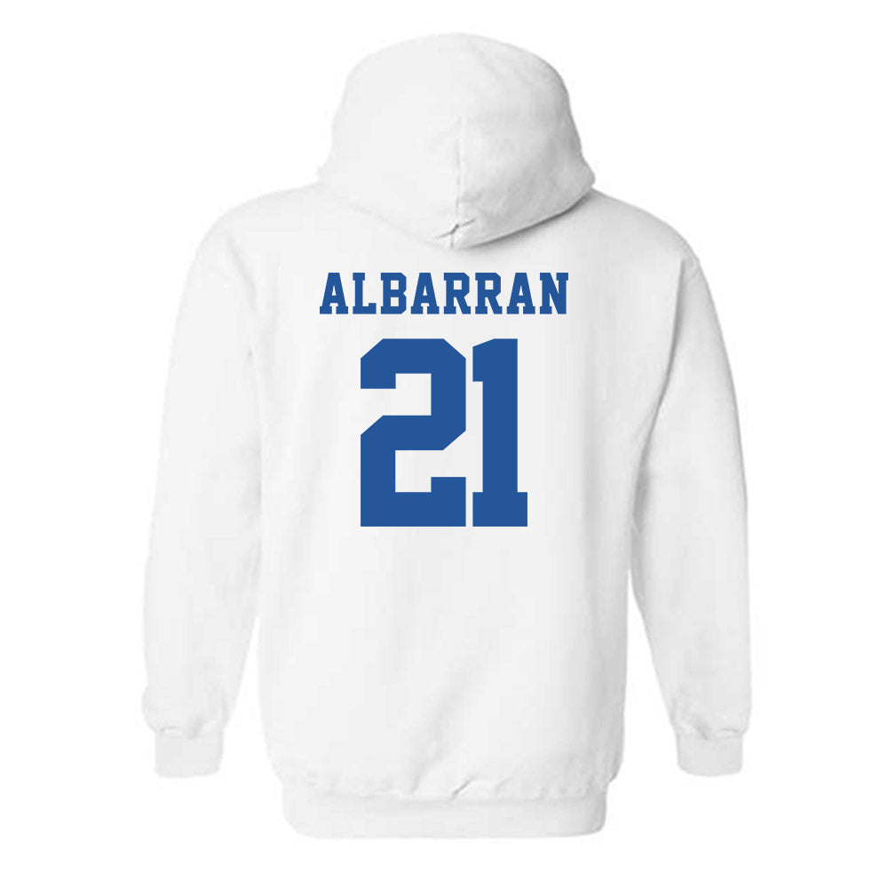 MTSU - NCAA Baseball : Abel Albarran - Replica Shersey Hooded Sweatshirt-1