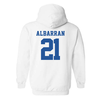MTSU - NCAA Baseball : Abel Albarran - Replica Shersey Hooded Sweatshirt-1