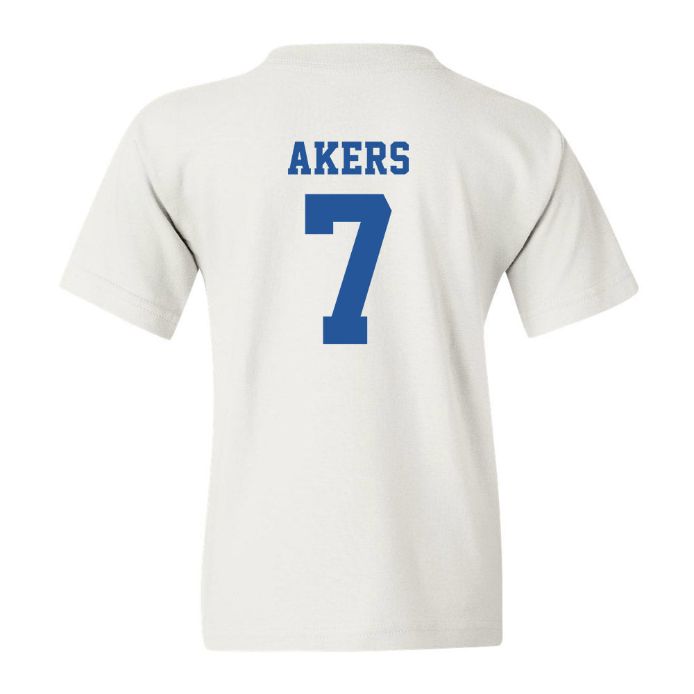 MTSU - NCAA Baseball : Layne Akers - Replica Shersey Youth T-Shirt