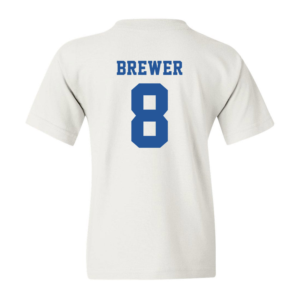 MTSU - NCAA Baseball : Nathan Brewer - Replica Shersey Youth T-Shirt