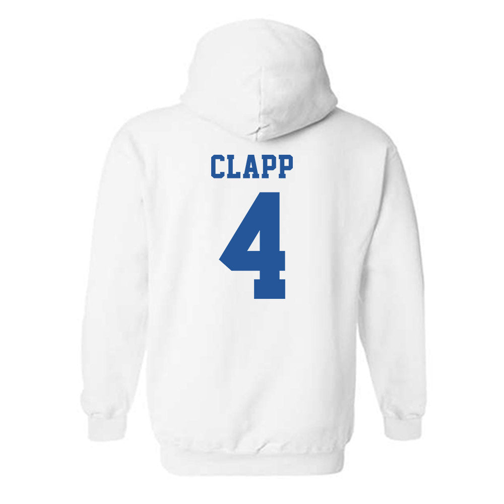 MTSU - NCAA Baseball : Cooper Clapp - Replica Shersey Hooded Sweatshirt