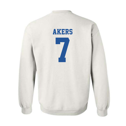 MTSU - NCAA Baseball : Layne Akers - Replica Shersey Crewneck Sweatshirt