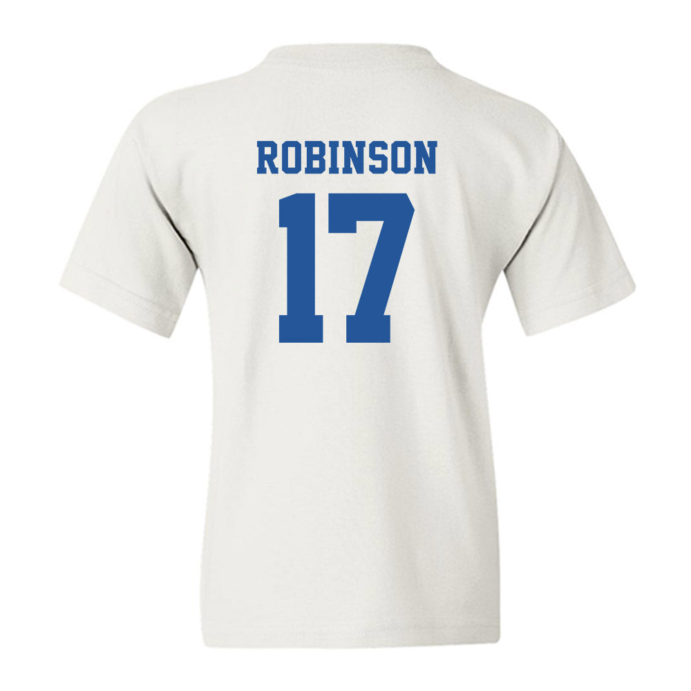 MTSU - NCAA Baseball : Ethan Robinson - Replica Shersey Youth T-Shirt-1