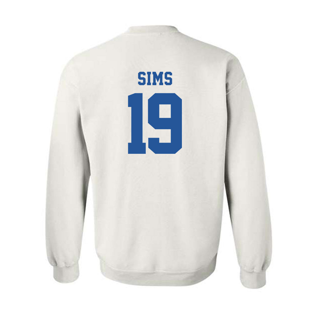 MTSU - NCAA Baseball : Garrett Sims - Replica Shersey Crewneck Sweatshirt