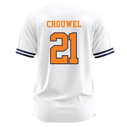 UTEP - NCAA Softball : Marijn Crouwel - White Jersey-1