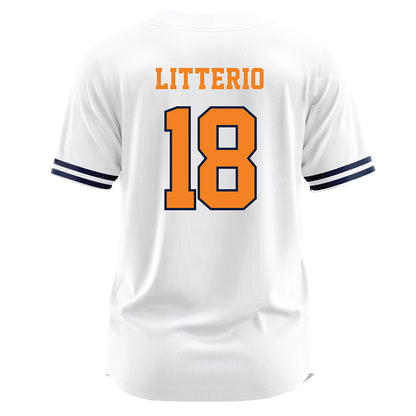 UTEP - NCAA Softball : Annika litterio - White Jersey-1