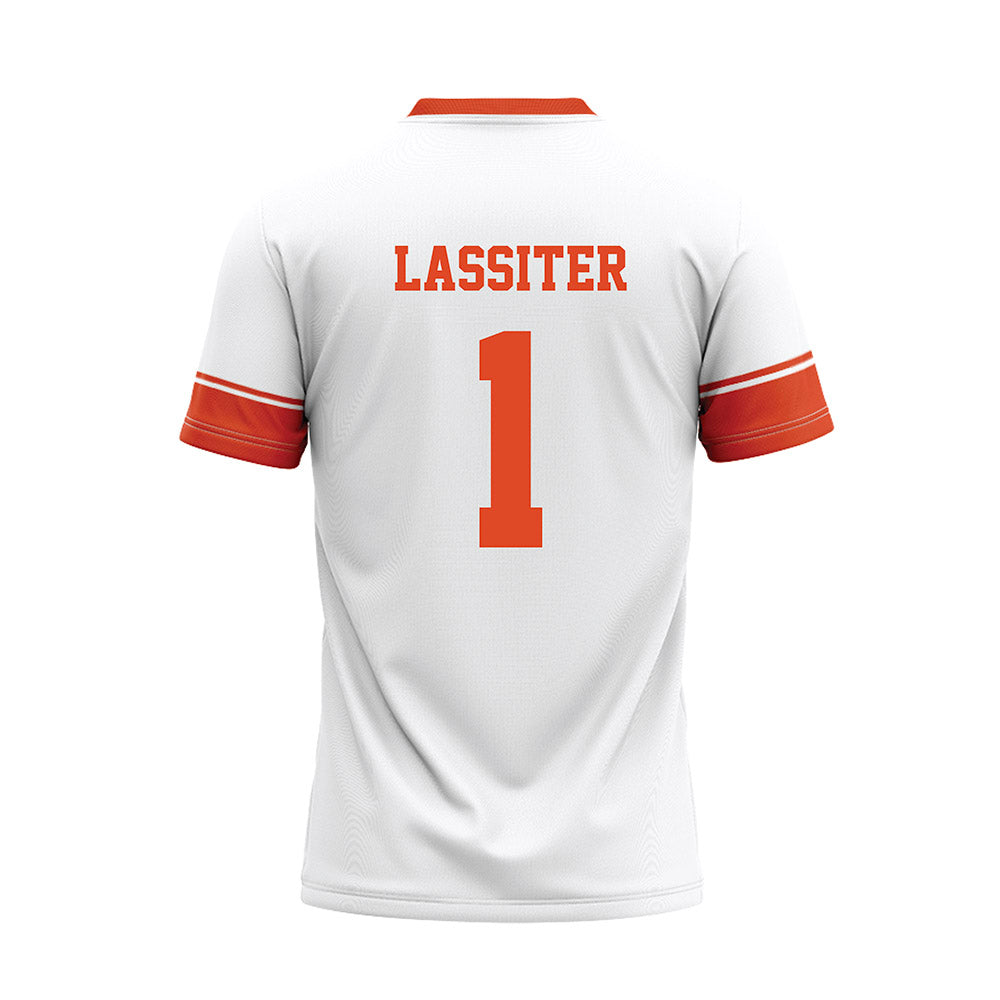 UTEP - NCAA Softball : Paige Lassiter - White Jersey-1