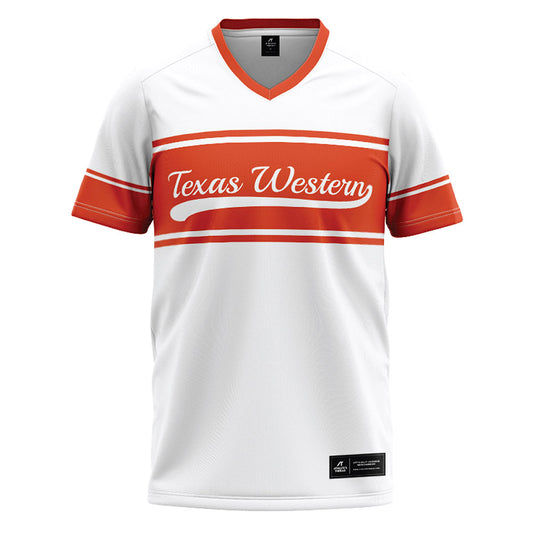 UTEP - NCAA Softball : Audrey Gallegos - White Baseball Jersey