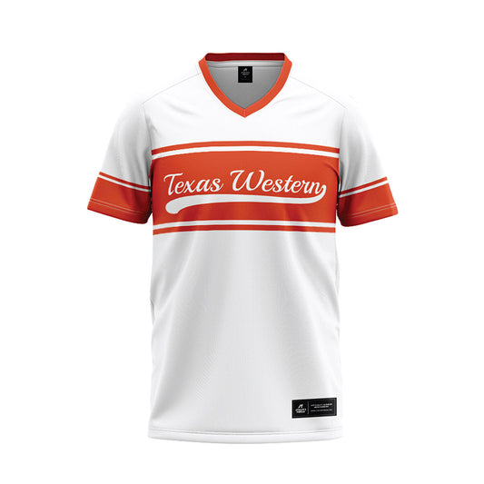 UTEP - NCAA Softball : Iliana Mu�oz - White Baseball Jersey-0