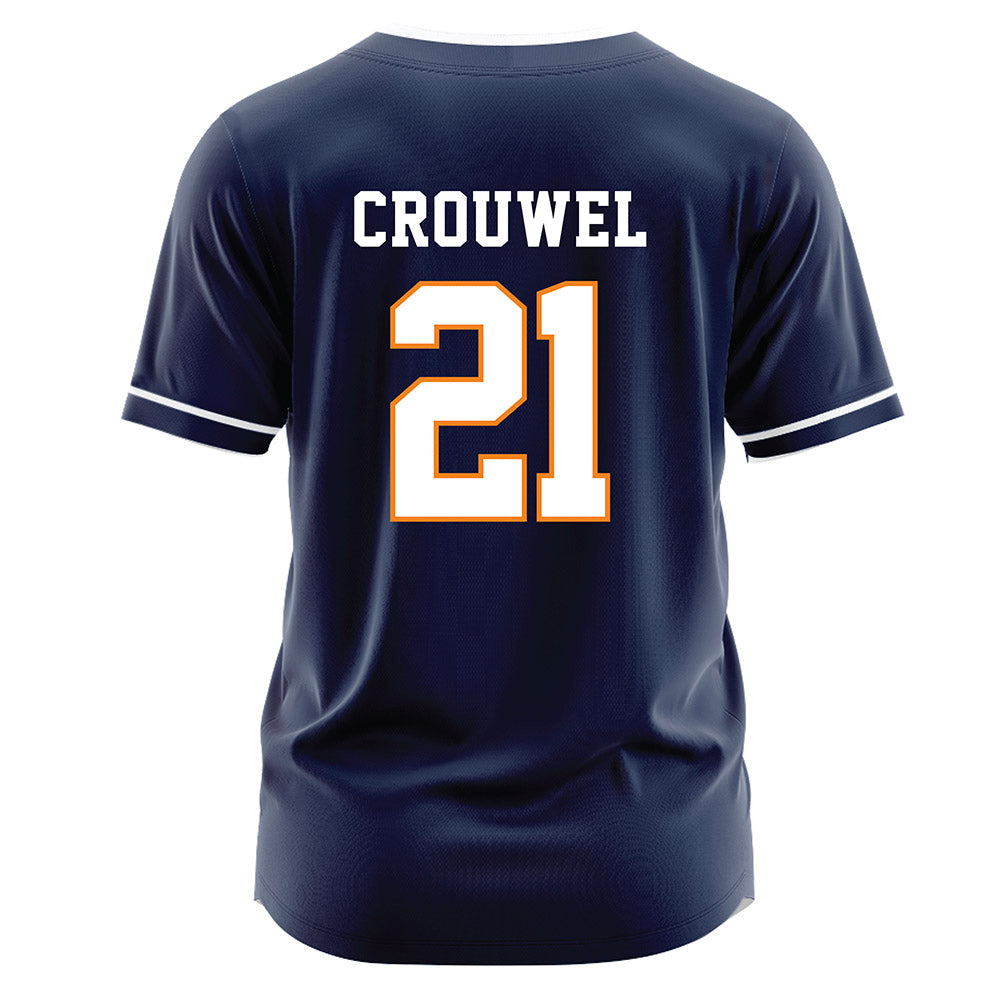 UTEP - NCAA Softball : Marijn Crouwel - Blue Jersey-1