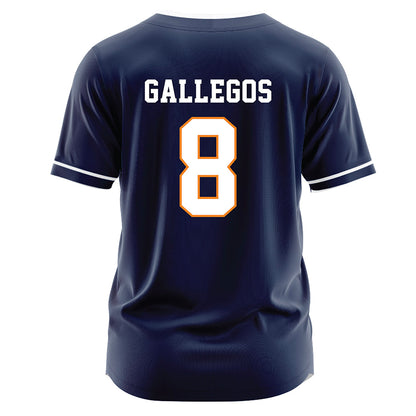 UTEP - NCAA Softball : Audrey Gallegos - Blue Jersey