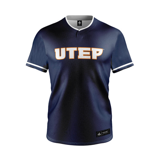UTEP - NCAA Softball : Ashlynn Allen - Blue Jersey-0