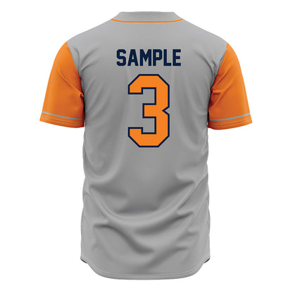 UTEP - NCAA Softball : Anna Sample - Grey Jersey