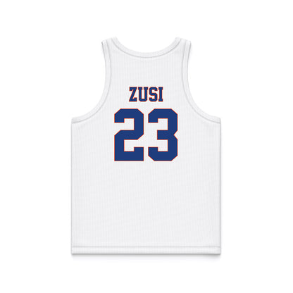 Florida - NCAA Women's Lacrosse : Riley Zusi - White Basketball Jersey