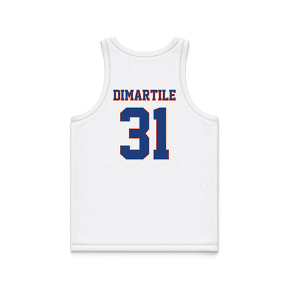 Florida - NCAA Women's Lacrosse : Anna DiMartile - White Basketball Jersey-1