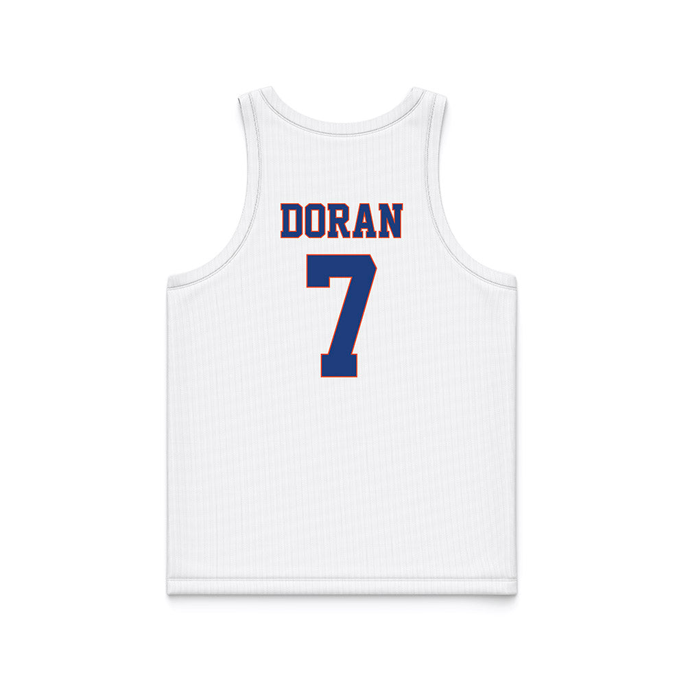 Florida - NCAA Women's Lacrosse : Molly Doran - White Basketball Jersey-1