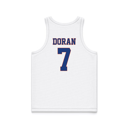 Florida - NCAA Women's Lacrosse : Molly Doran - White Basketball Jersey-1
