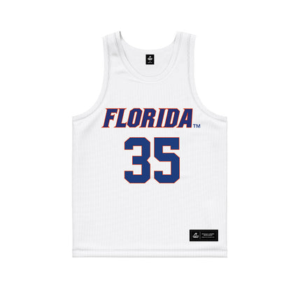 Florida - NCAA Women's Lacrosse : Georgia Hoey - White Basketball Jersey-0