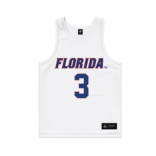 Florida - NCAA Women's Lacrosse : Autumn Blair - White Basketball Jersey-0