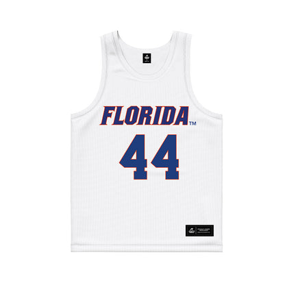 Florida - NCAA Women's Lacrosse : Allison Fling - White Basketball Jersey-0