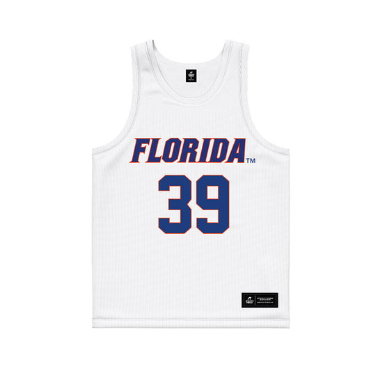 Florida - NCAA Women's Lacrosse : Ava Kristynik - White Basketball Jersey-0