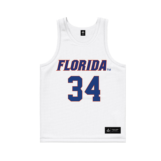 Florida - NCAA Women's Lacrosse : Alyssa Deacy - Basketball Jersey White
