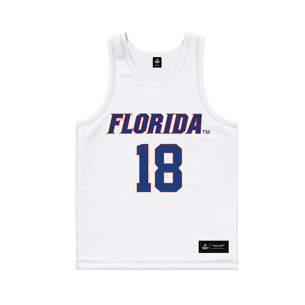 Florida - NCAA Women's Lacrosse : Samantha Hughes - White Jersey
