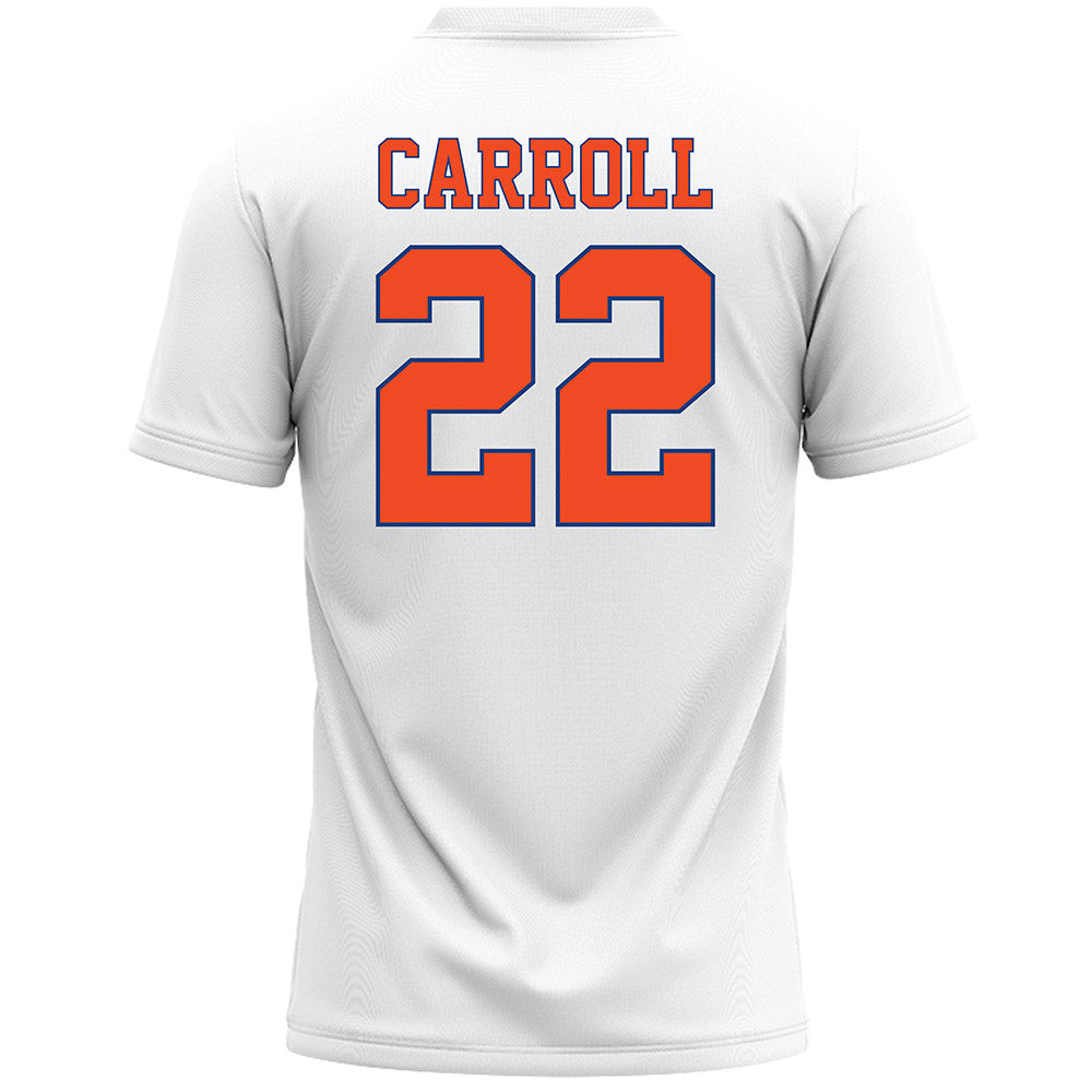 Florida - NCAA Women's Lacrosse : Madison Carroll - White Lacrosse Jersey -1