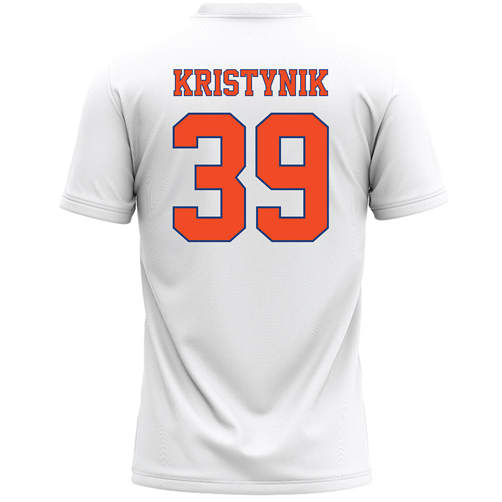Florida - NCAA Women's Lacrosse : Ava Kristynik - White Lacrosse Jersey -1