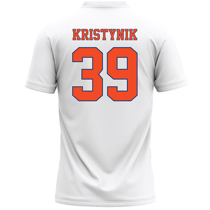 Florida - NCAA Women's Lacrosse : Ava Kristynik - White Lacrosse Jersey -1