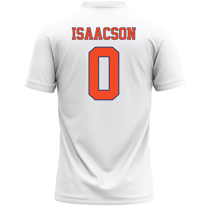Florida - NCAA Women's Lacrosse : Cate Isaacson - White Lacrosse Jersey