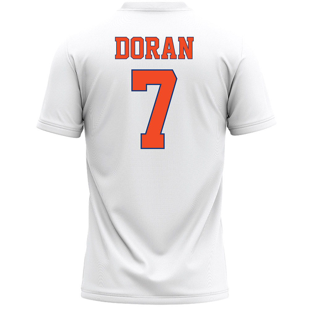 Florida - NCAA Women's Lacrosse : Molly Doran - White Lacrosse Jersey -1