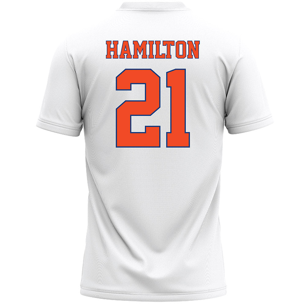 Florida - NCAA Women's Lacrosse : Clark Hamilton - White Lacrosse Jersey