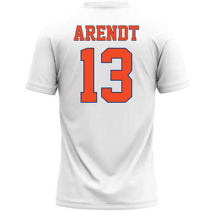 Florida - NCAA Women's Lacrosse : Maureen Arendt - White Lacrosse Jersey