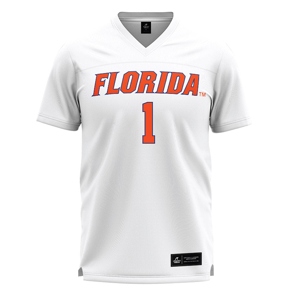 Florida - NCAA Women's Lacrosse : Gabby Greene - White Lacrosse Jersey