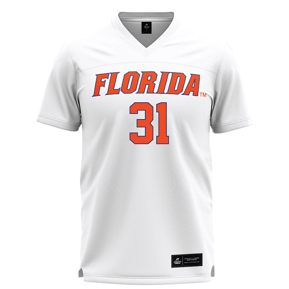 Florida - NCAA Women's Lacrosse : Anna DiMartile - White Lacrosse Jersey -0