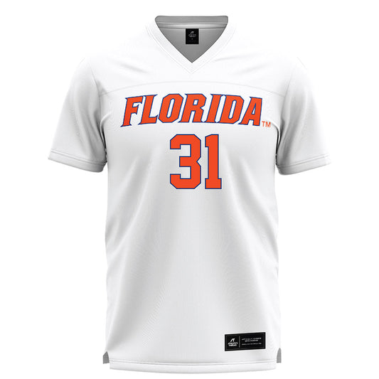 Florida - NCAA Women's Lacrosse : Anna DiMartile - White Lacrosse Jersey -0