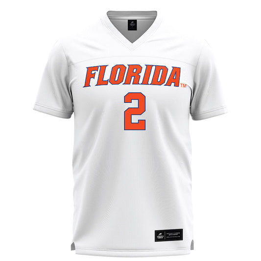 Florida - NCAA Women's Lacrosse : Sophia Cardella - White Lacrosse Jersey