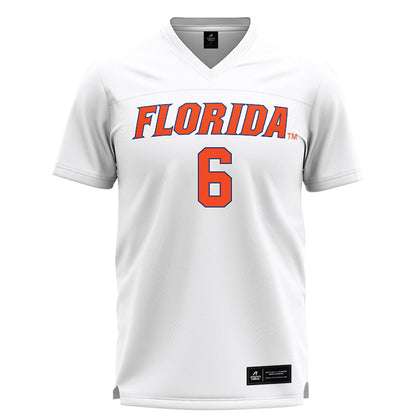 Florida - NCAA Women's Lacrosse : Liz Harrison - White Lacrosse Jersey