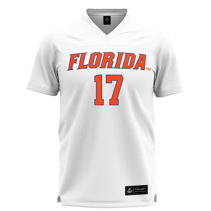 Florida - NCAA Women's Lacrosse : Cali Bishop - White Lacrosse Jersey