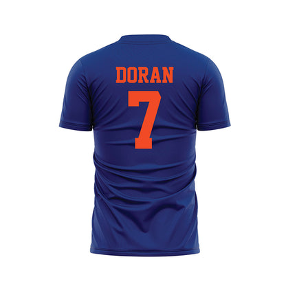 Florida - NCAA Women's Lacrosse : Molly Doran - Blue Soccer Jersey-1