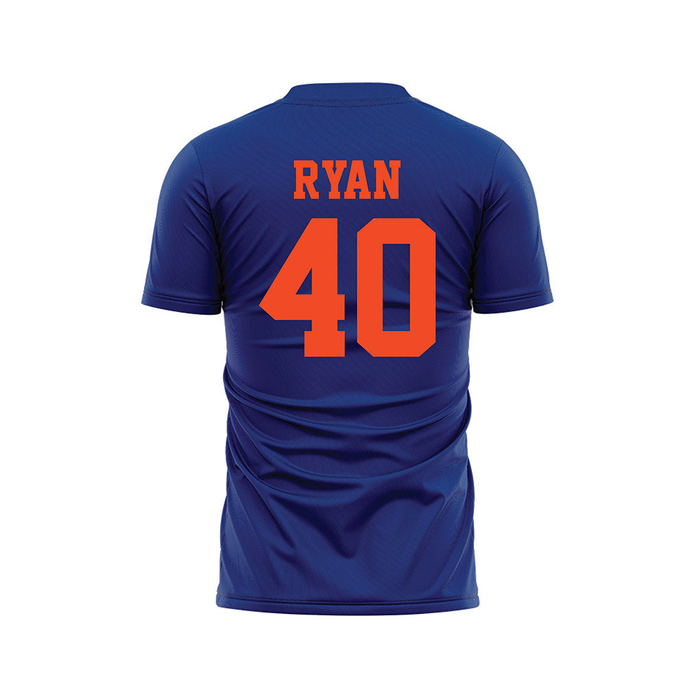 Florida - NCAA Women's Lacrosse : Colleen Ryan - Blue Soccer Jersey-1