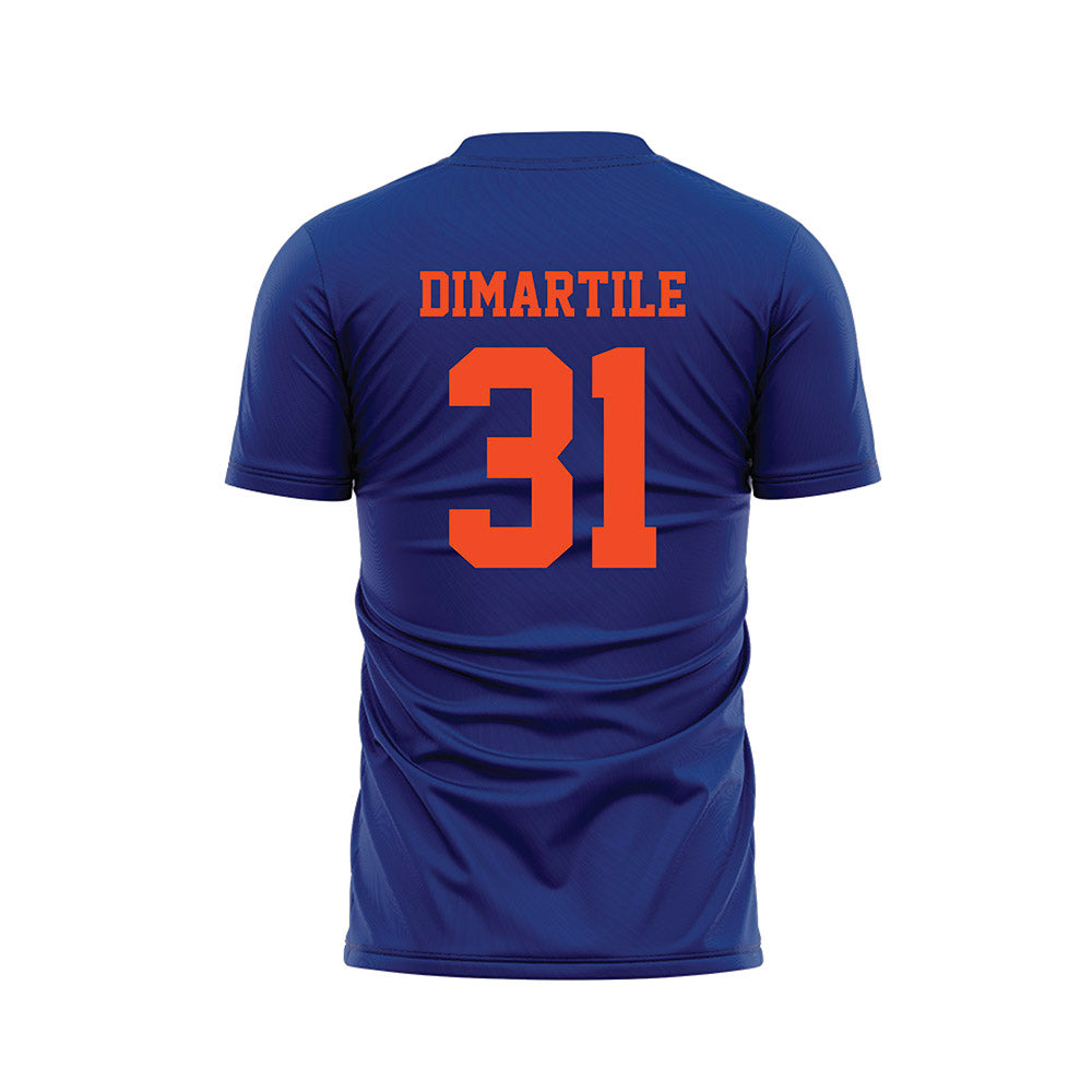 Florida - NCAA Women's Lacrosse : Anna DiMartile - Blue Soccer Jersey-1