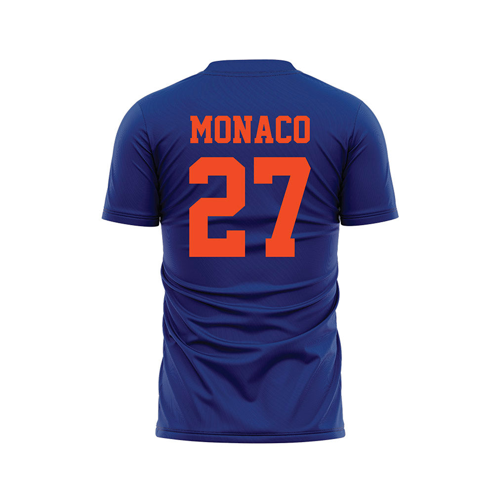 Florida - NCAA Women's Lacrosse : Gianna Monaco - Blue Soccer Jersey-1