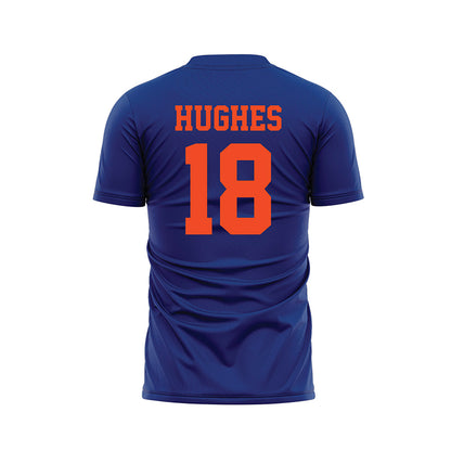 Florida - NCAA Women's Lacrosse : Samantha Hughes - Soccer Jersey Blue